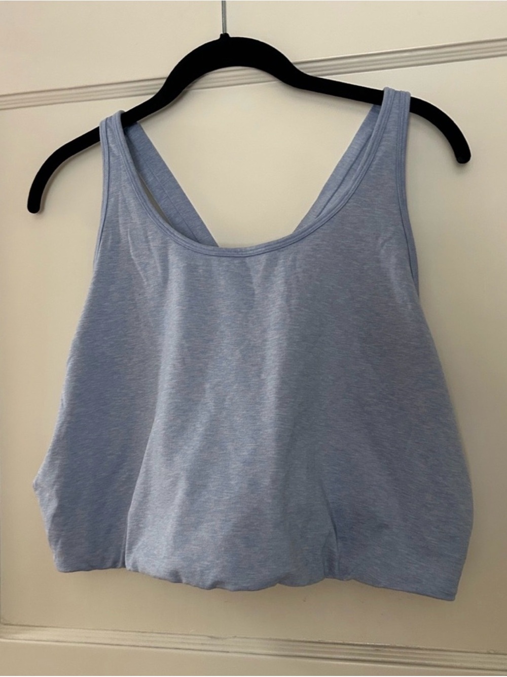 Light Blue Sports Bra - Women's Low-Impact Support